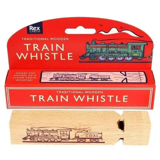 Traditional Wooden Train Whistle - Bizzybods
