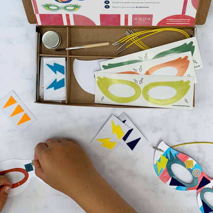 Superhero Masks Craft Activity Kit