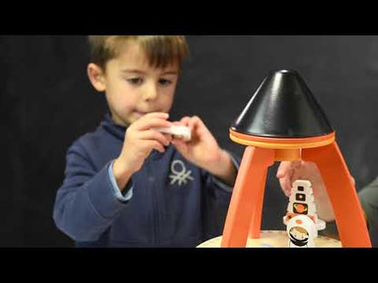 Cosmic Rocket Wooden Play Set