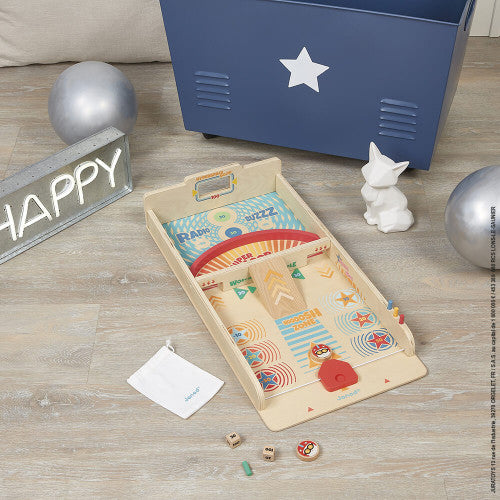 Retro Wooden Shuffleboard Game