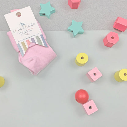 Stay-On Non-Slip Socks - Fairy Tale Pink