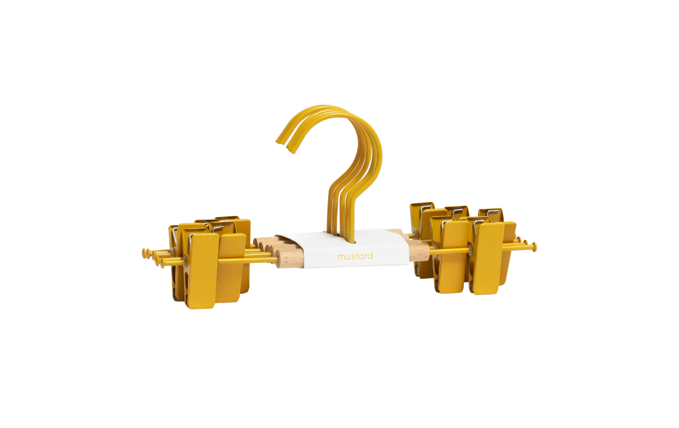 Mustard Made Kids Clip Hangers - Pack of 5