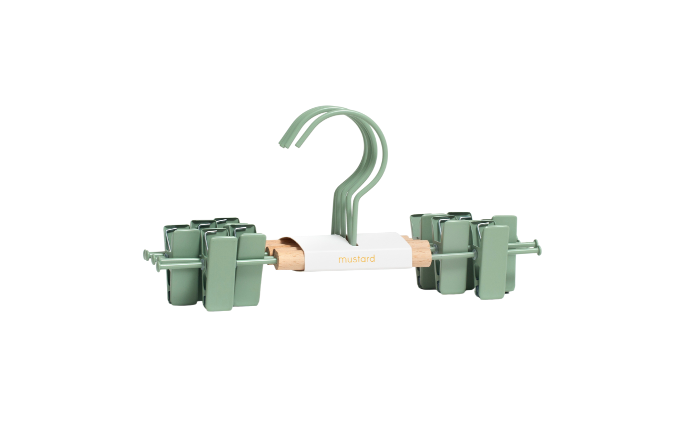 Mustard Made Kids Clip Hangers - Pack of 5