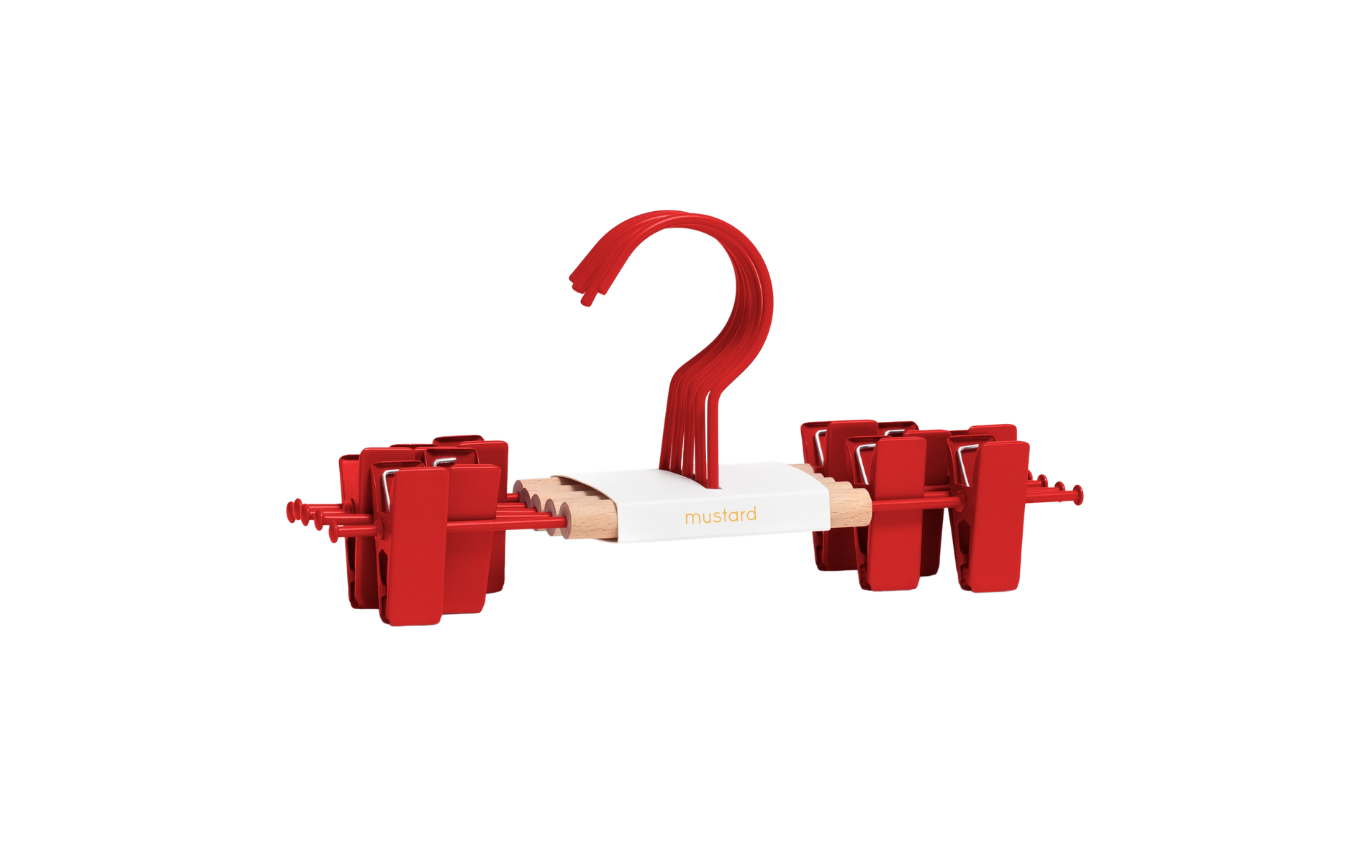 Mustard Made Kids Clip Hangers - Pack of 5