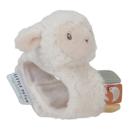 Little Farm Sheep Wrist Rattle