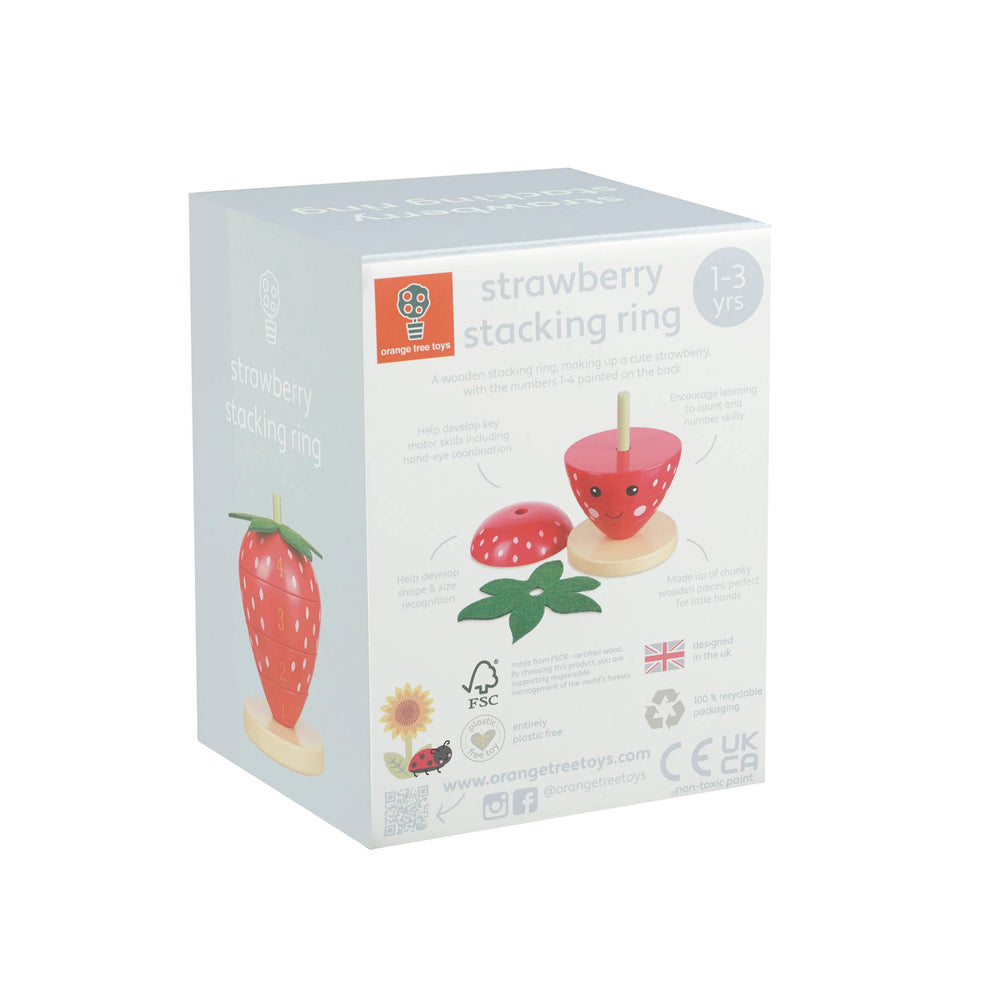 Strawberry Stacking Rings