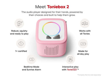 Toniebox 2 Cloud Pink