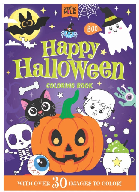 Happy Halloween Colouring Book
