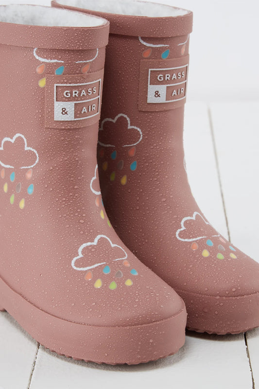 Rose Colour-Changing Wellies