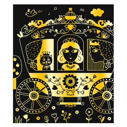 Scratch Art Princesses