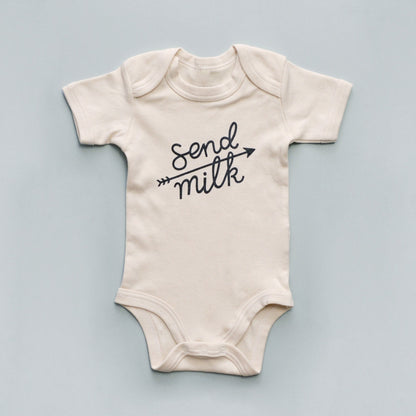“Send Milk” Baby Bodysuit