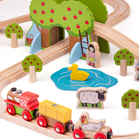 Farm Train Set - Bizzybods