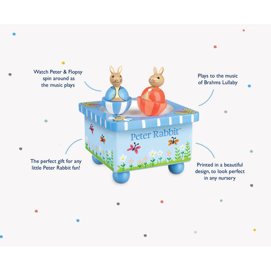 Peter Rabbit Music Box - Bizzybods